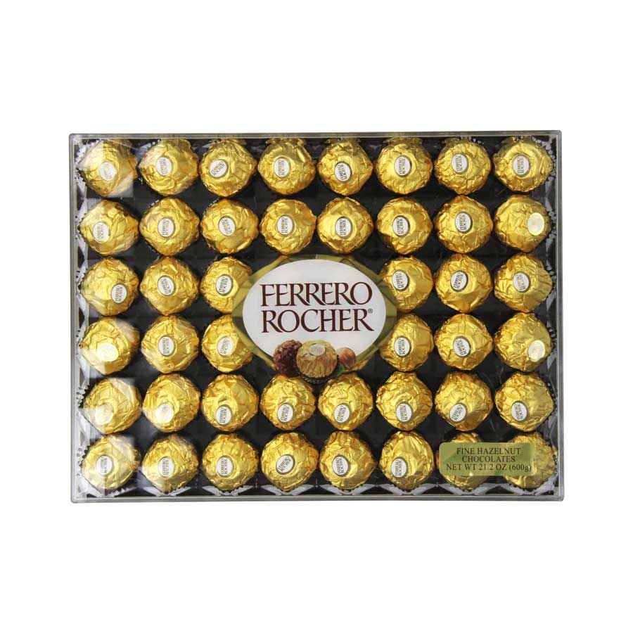 Ferrero Rocher Chocolate Gift Box 48 Pieces 600g product pack