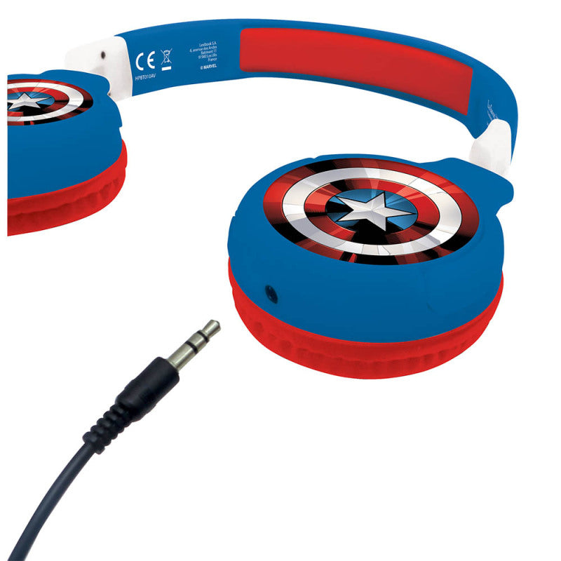 Lexibook Marvel Avengers Bluetooth & Wired Foldable Headphones