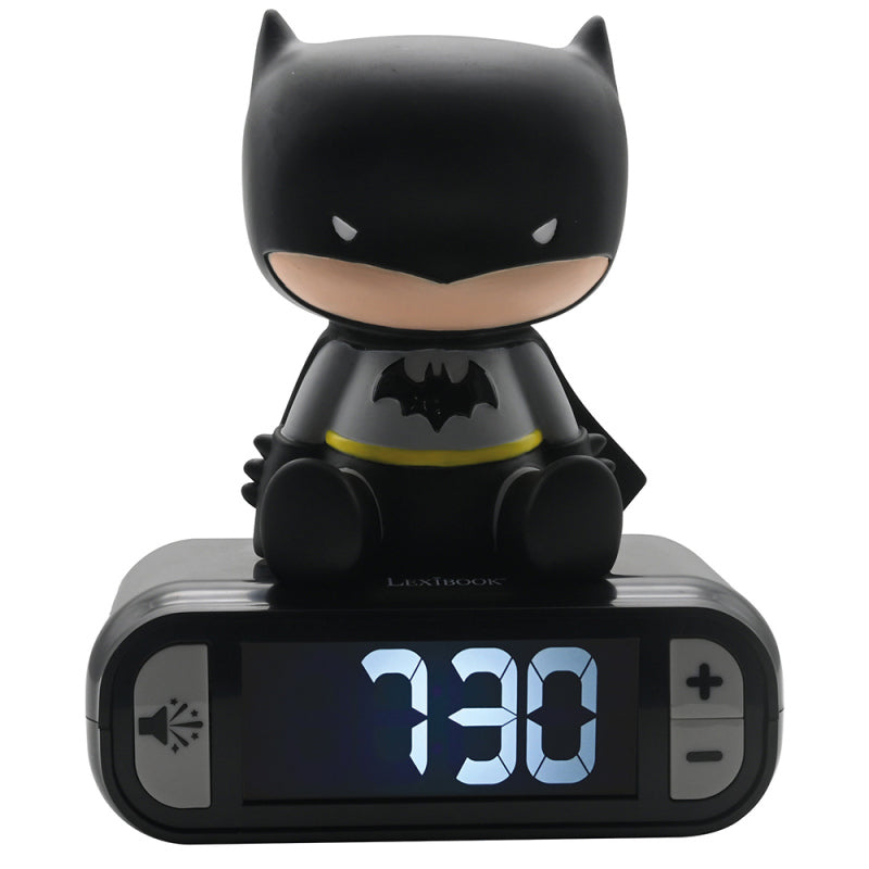 Lexibook 3D Batman Children's Clock with Night Light