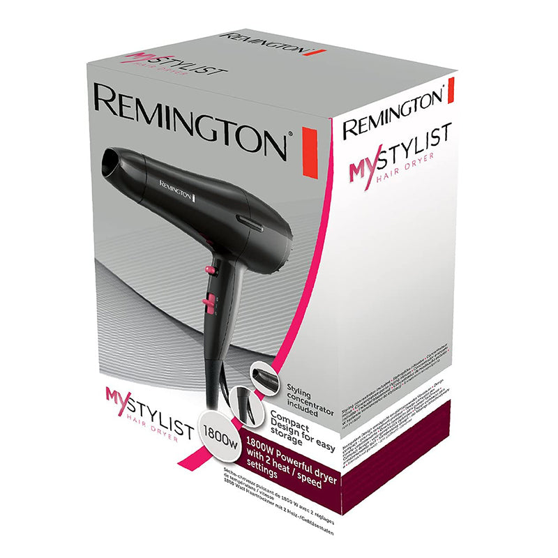 Remington Hair Dryer with 1800 W Power From Mystylist