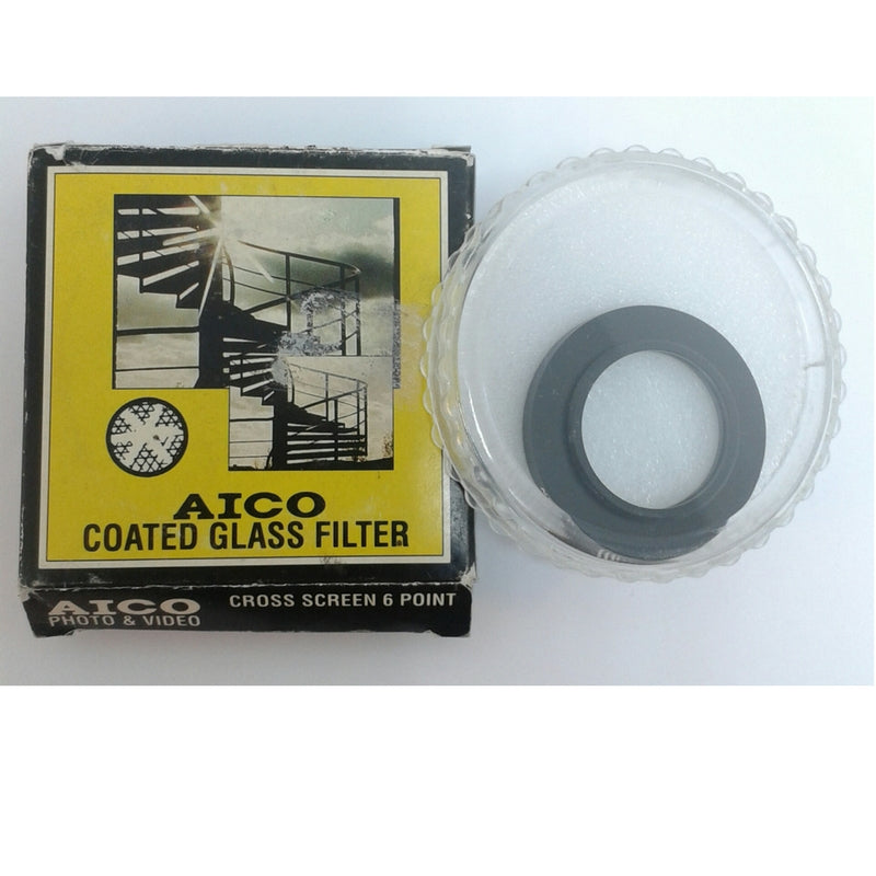 Aico Coated Glass Filter Cross Screen 6 Point High Quality / Brand New