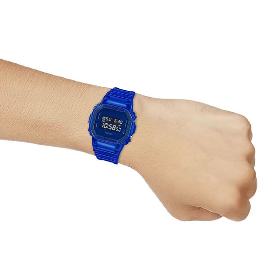 Casio F-108WH-2AEF Mens Classic Digital Watch with Blue Resin Strap