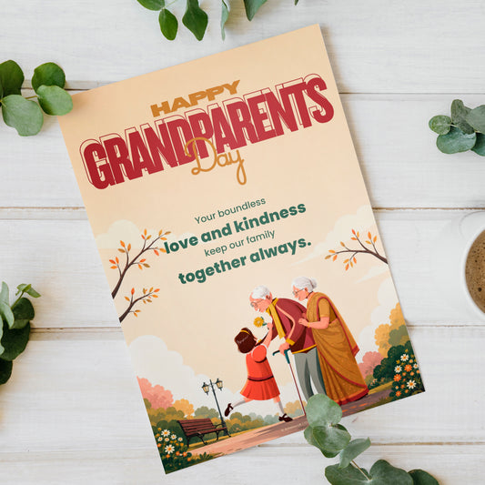 Happy Grandparents Day Digital Card | Your Boundless Love & Kindness