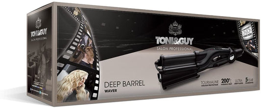 Toni & Guy TGIR1928UK Salon Professional 32 mm Deep Barrel Waver - Black