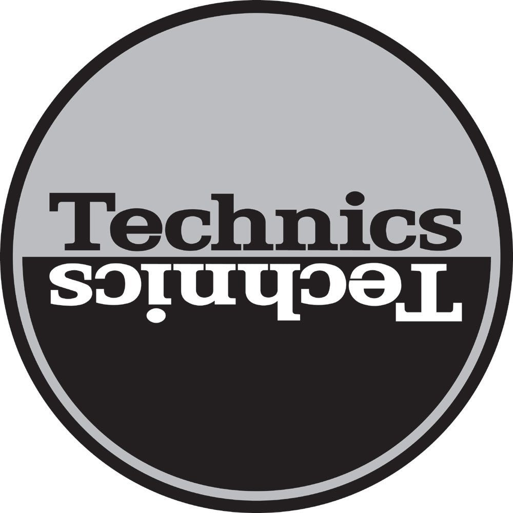 Technics Slipmat 60661 Moon 1 Silver Black Mirror