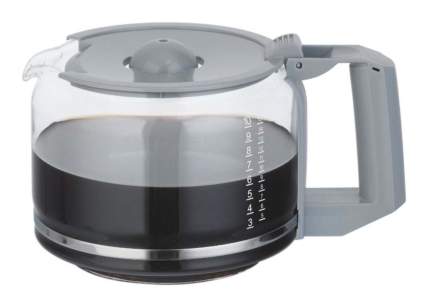 Prestige 59906 Coffee Maker, Stainless Steel, Silver - 10 Cup Capacity