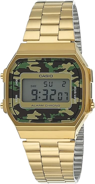 Casio A168WEGC-3DF Classic Digital Gold