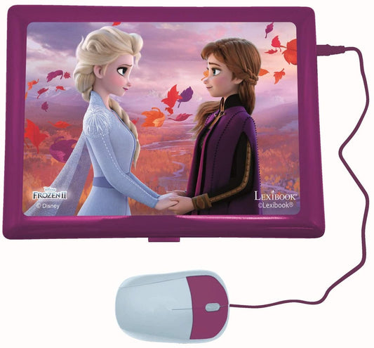 LEX JC598FZI2 Disney Frozen II Bilingual Educational Laptop
