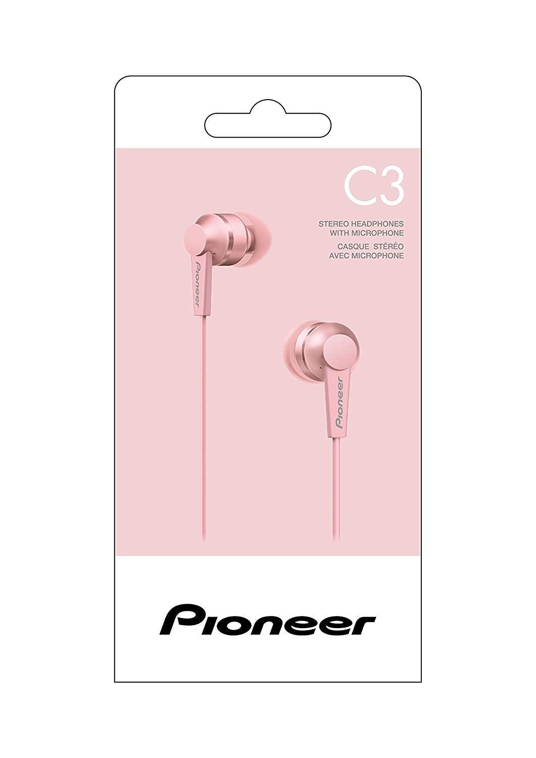 Pioneer SE-C3T-P ROSE In-Ear Headphones