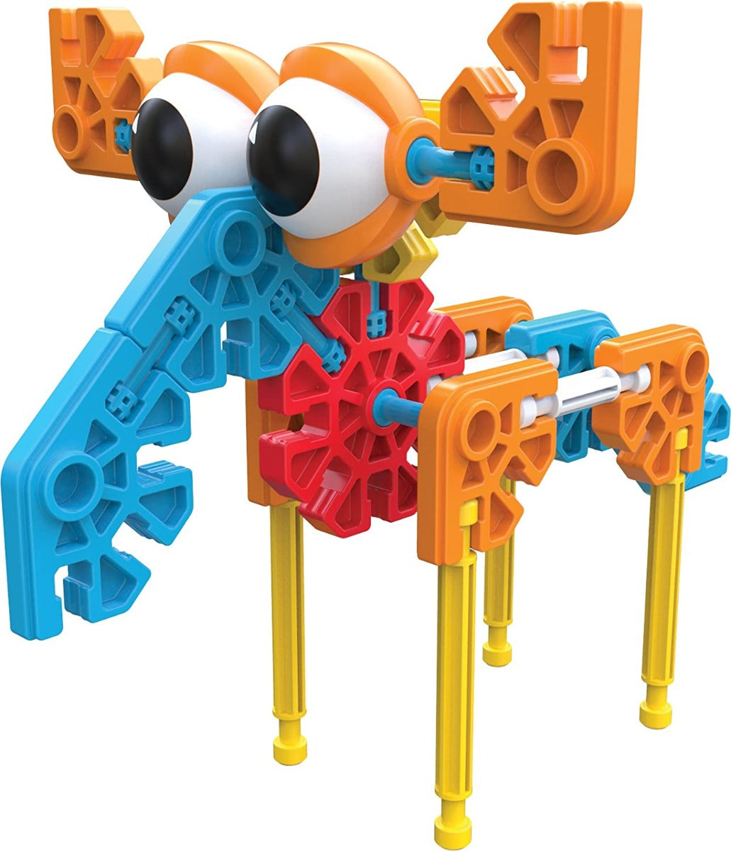 Kid K'NEX 85618 50 Build Budding Builders Set, Kids Craft Set with 100 Pieces
