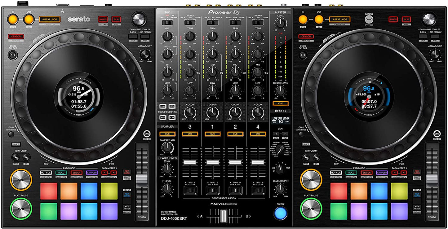 Pioneer DDJ1000SRT 4Channel Serato DJ Controller