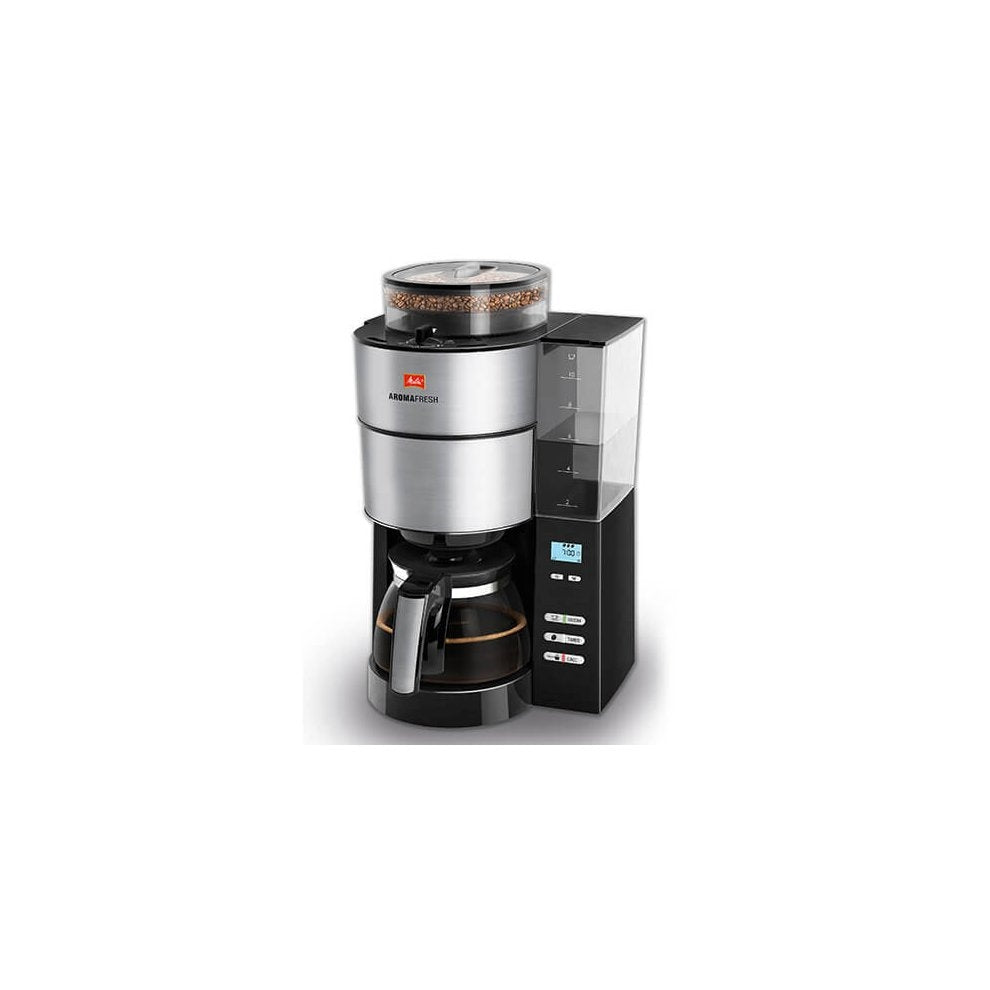 Melitta 6760642 AromaFresh Grind and Brew, 1021-01, Filter Coffee Machine