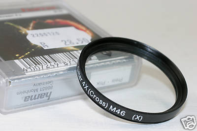 Hama 87146 Gitter Filter 4x Cross M46