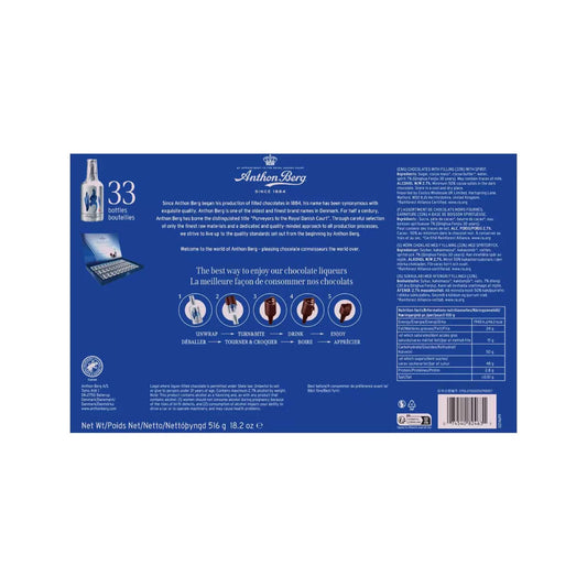 Anthon Berg Dark Chocolate with Premium Spirits 516g
