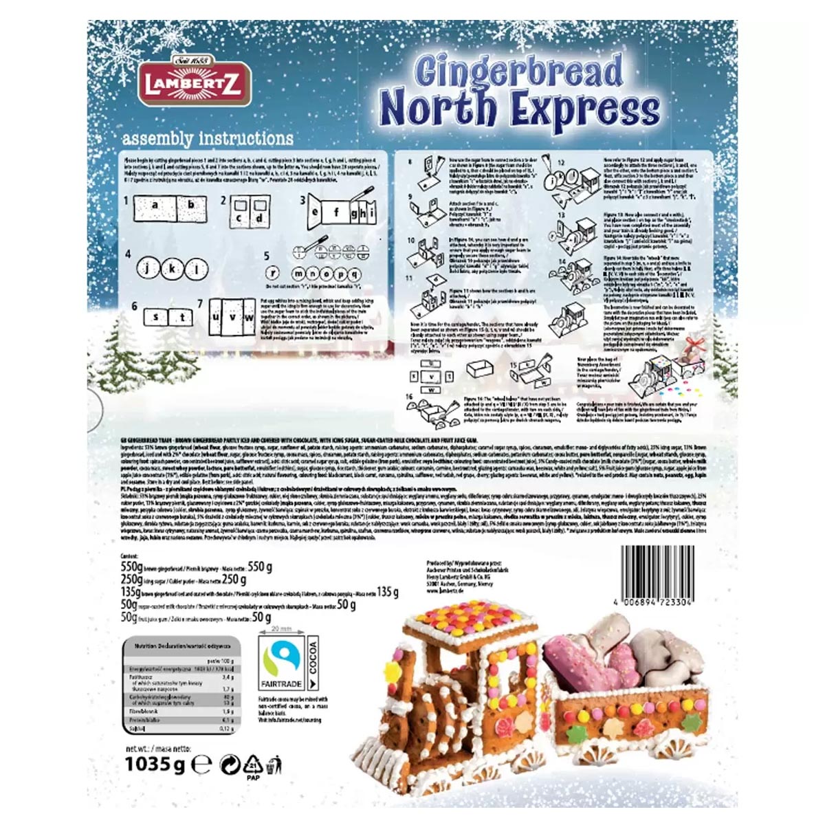Ginger Bread Cottage & Northern Train