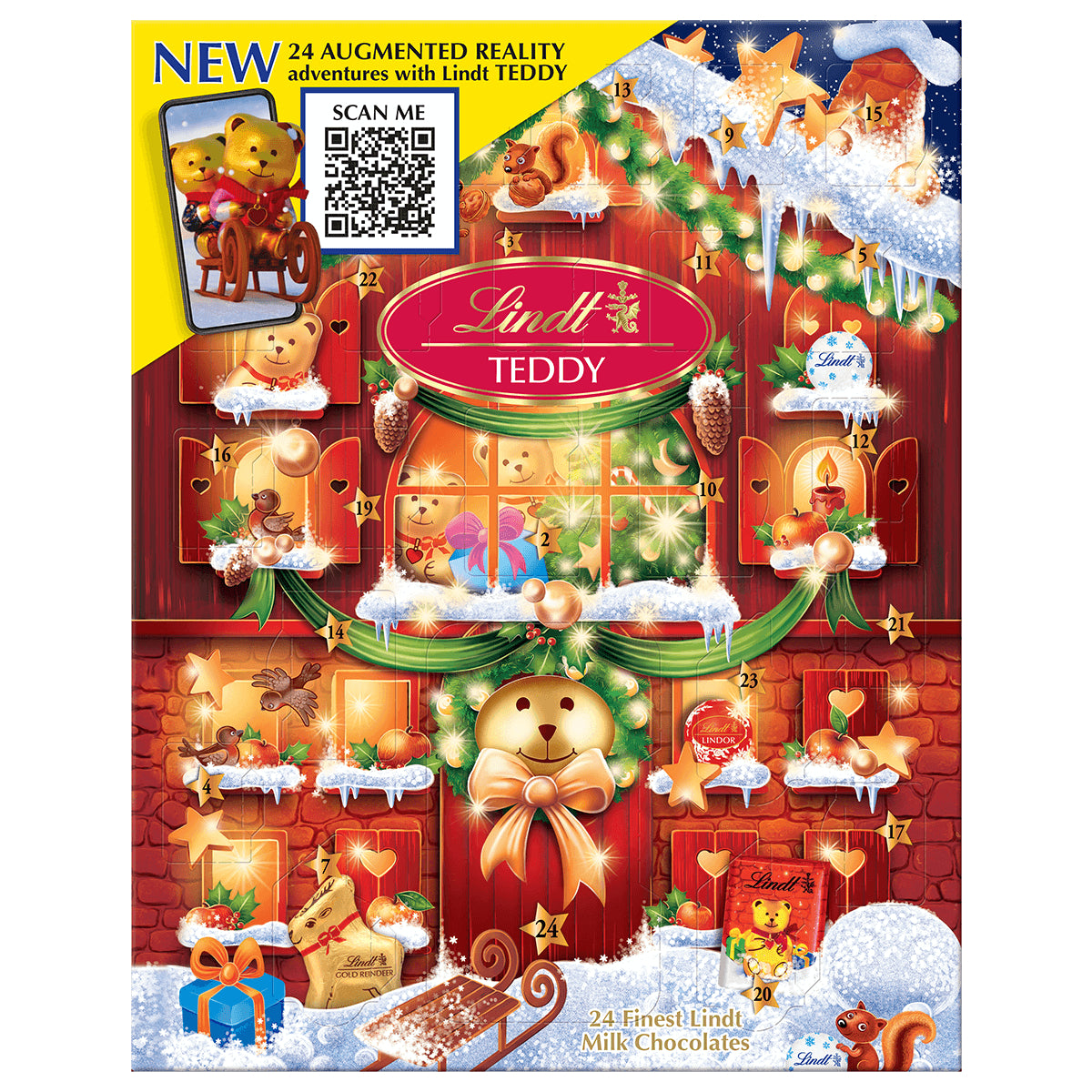 Lindt Teddy Advent AR 250g product pack