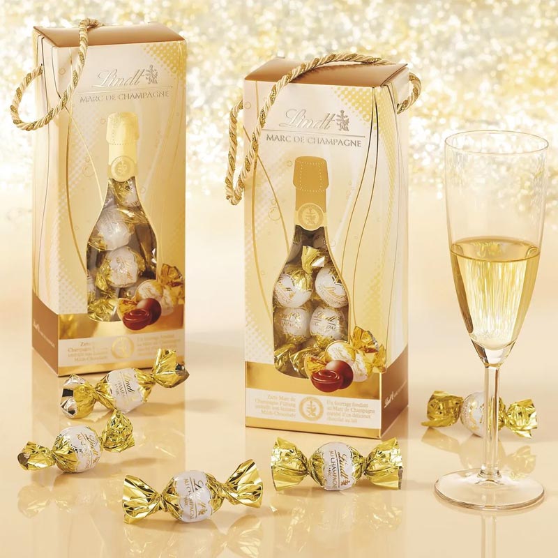 Lindt Lindor Marc de Champagne Gift Box 350g