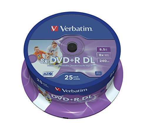 Ver DVD+R 8.5GB 8x SP25 PR 43667
