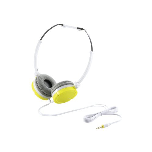 ELECOM 11104 LIME-GREEN HEADPHONES
