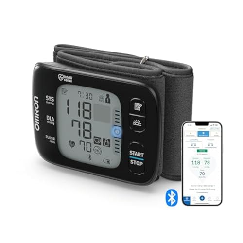 Omron RS7 Intelli IT HEM-6232T Automatic Wrist Blood Pressure Monitor