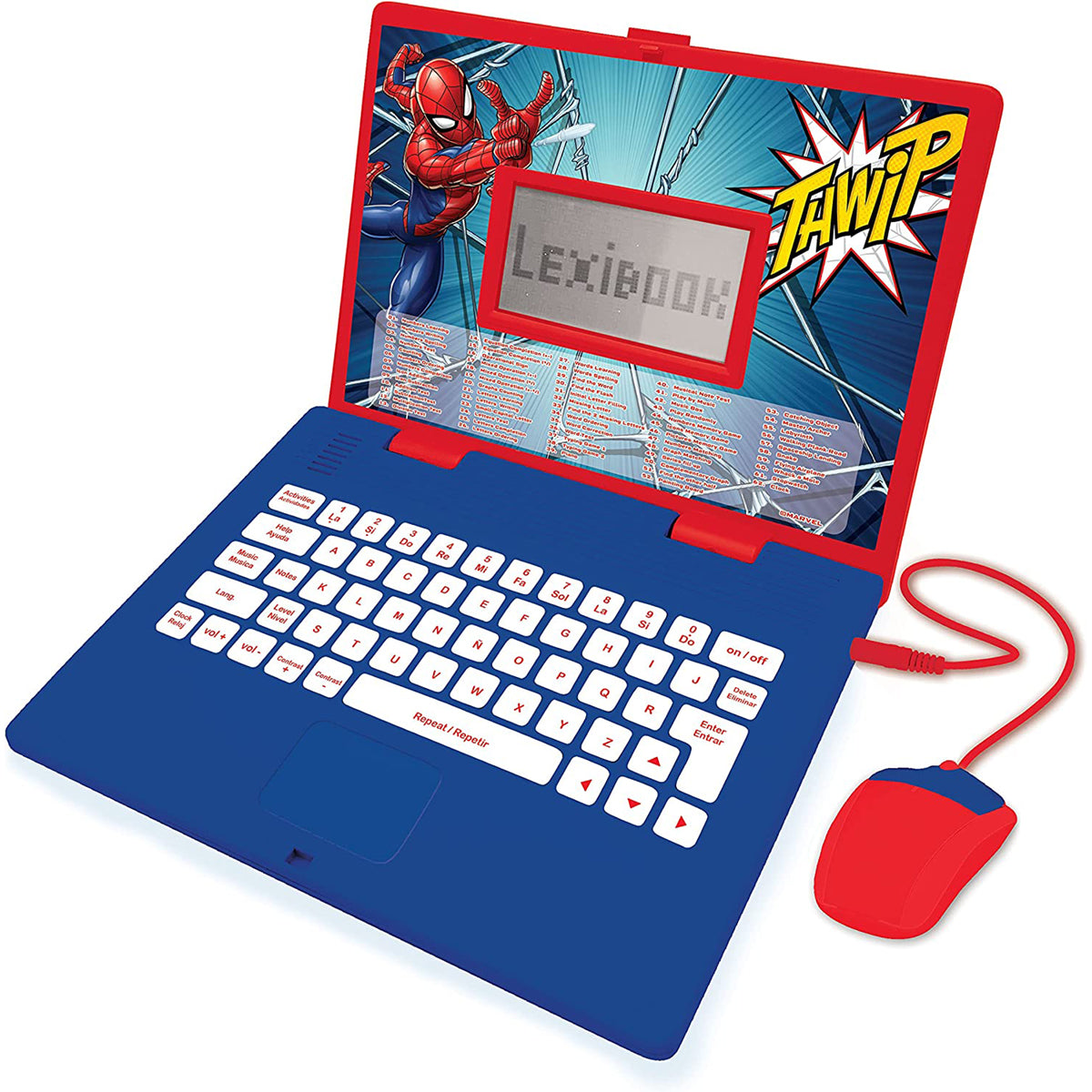 Lexibook JC598SPI2 Spider-Man bilingual educational laptop