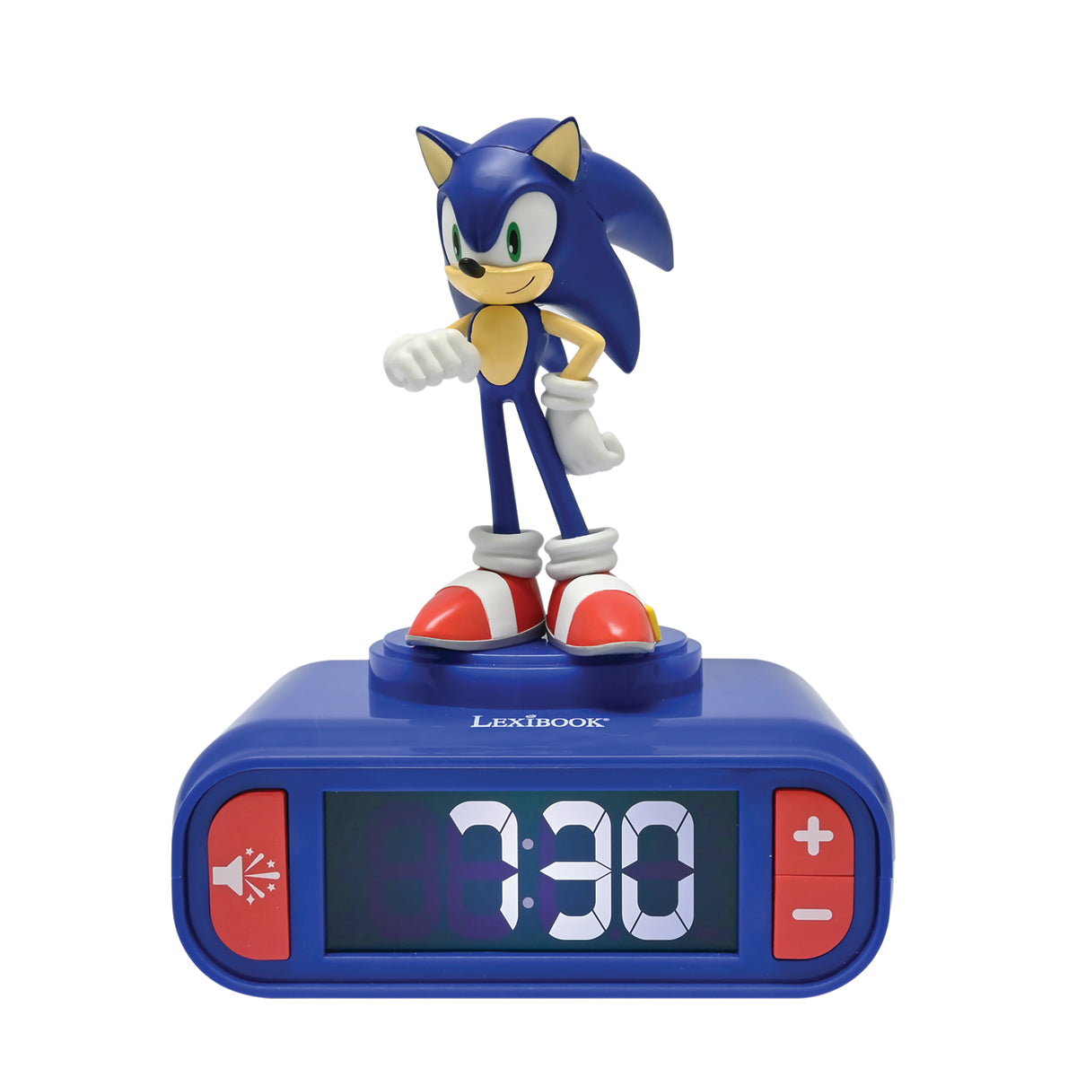 Lexibook 3D Sonic Night Light Alarm Clock
