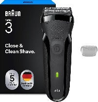 Braun Series 3 300s Electric Foil Shaver - product packaging and appearance