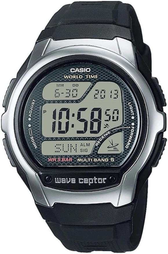 Casio WV-58R-1AEF Wave Ceptor radio controlled digital watch
