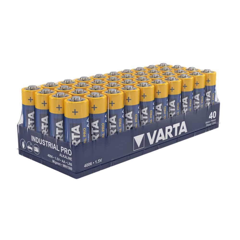 VARTA 4006211354 Industrial AA Batteries 4006 1.5 V MIGNON Pack of 40