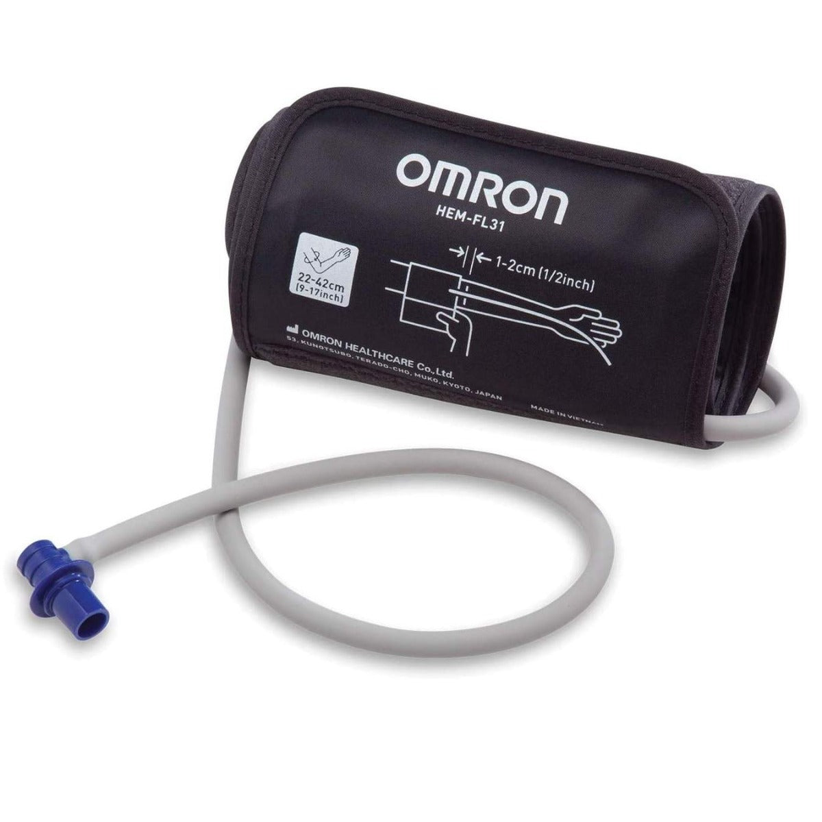 Omron Preformed Upper Arm M-L Comfort Replacement 22-42cm Cuff For HEM7320