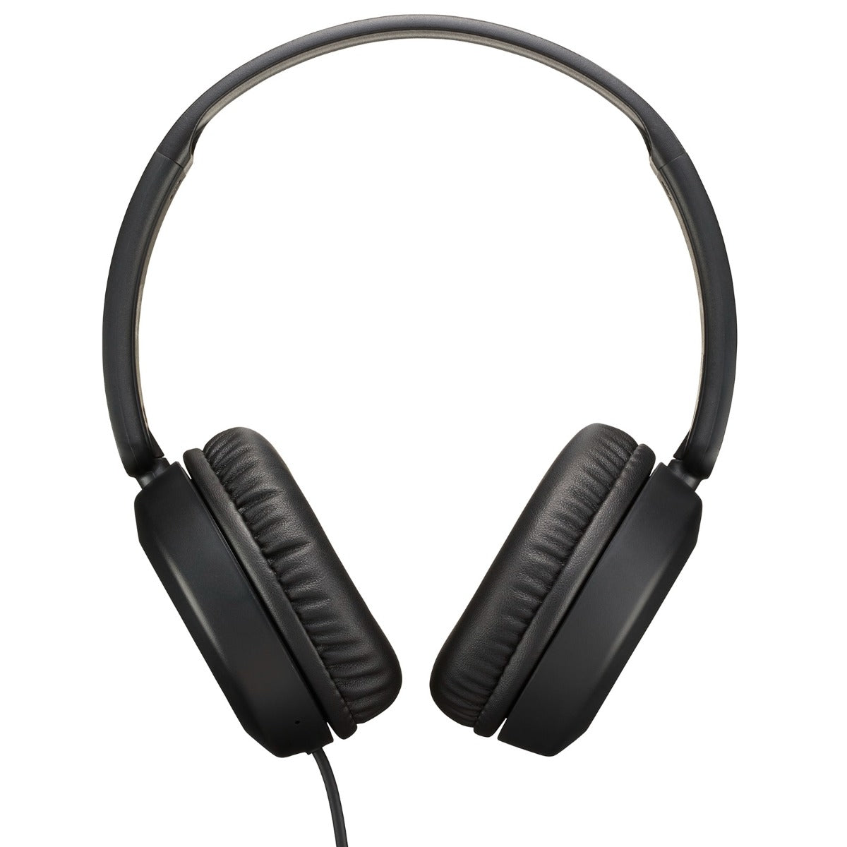 JVC Foldable Lightweight HA-S31M On-Ear Headphones with Built-In Remote, Microphone and Call Handling, Black