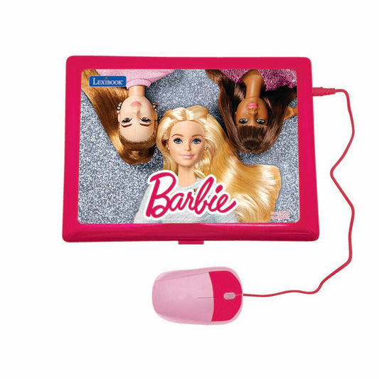 Lexibook JC598BBI1 Barbie Bilingual Educational Laptop with 124 Activities