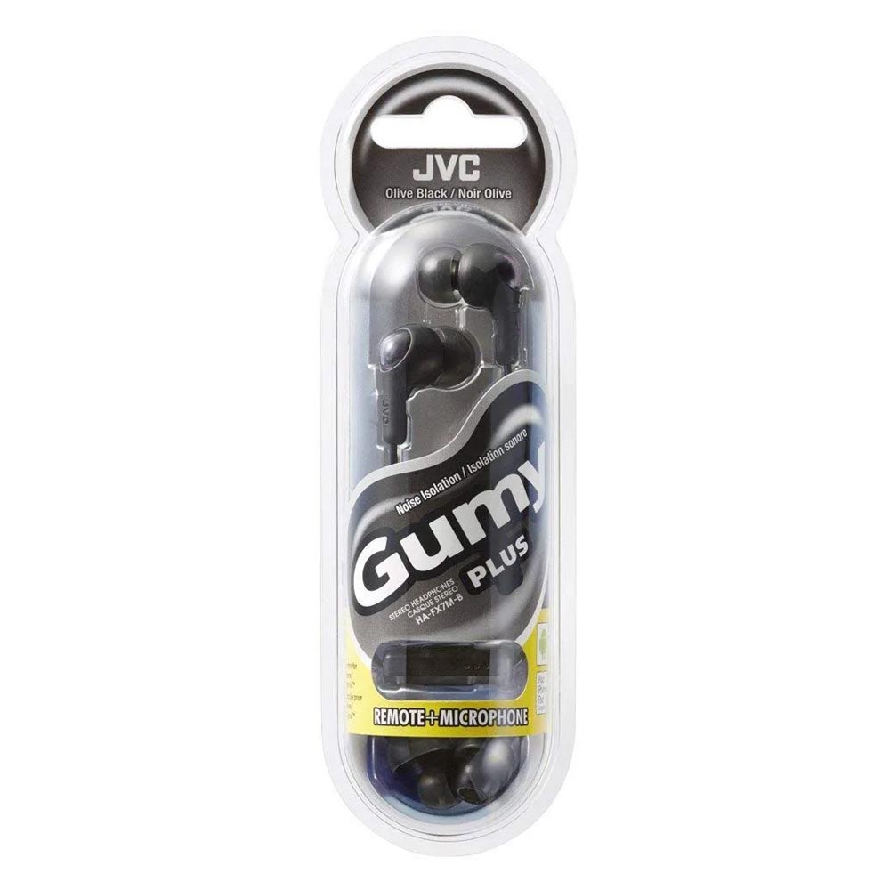JVC HAFX7 Black In Ear Headphones