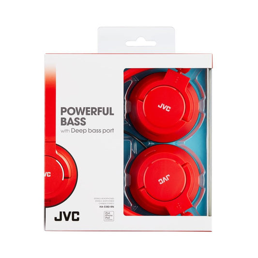 JVC HAS180RN RED Headphones