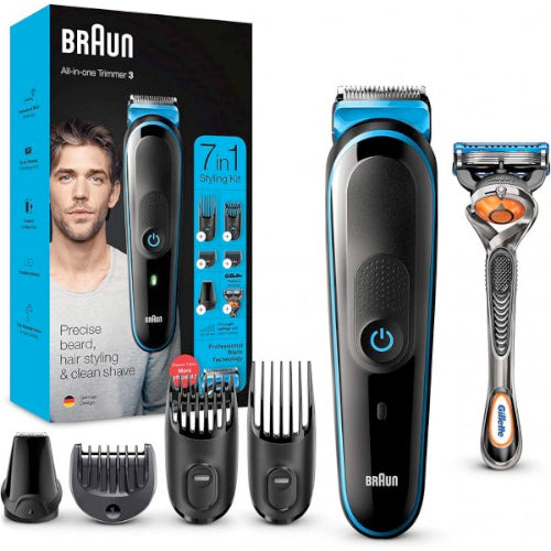 Braun MGK3245 7-in-1 Mens Beard Trimmer and Hair Clipper Kit