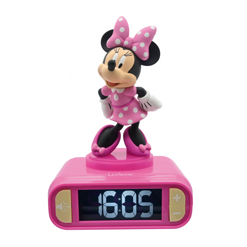Lexibook 3D Minnie Mouse Children's Clock with Night Light model 3D