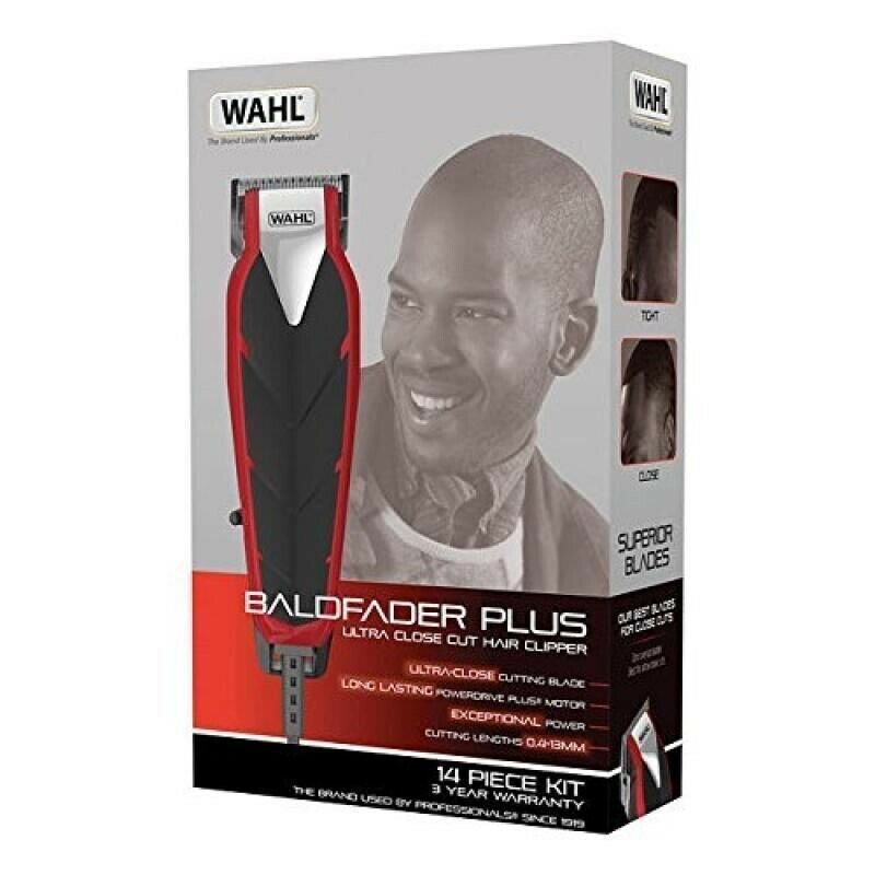 Wahl 79111-802 BaldFader Plus Mains Hair Clipper Kit