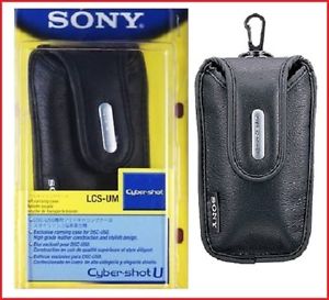 Sony LCS-UM Black Leather Sport Style Case