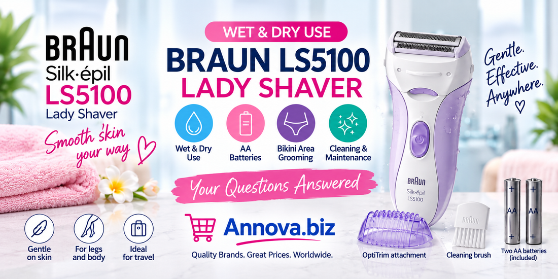 Braun LS5100 Lady Shaver: Wet & Dry Use, Batteries, Bikini Area & Cleaning – Your Questions Answered