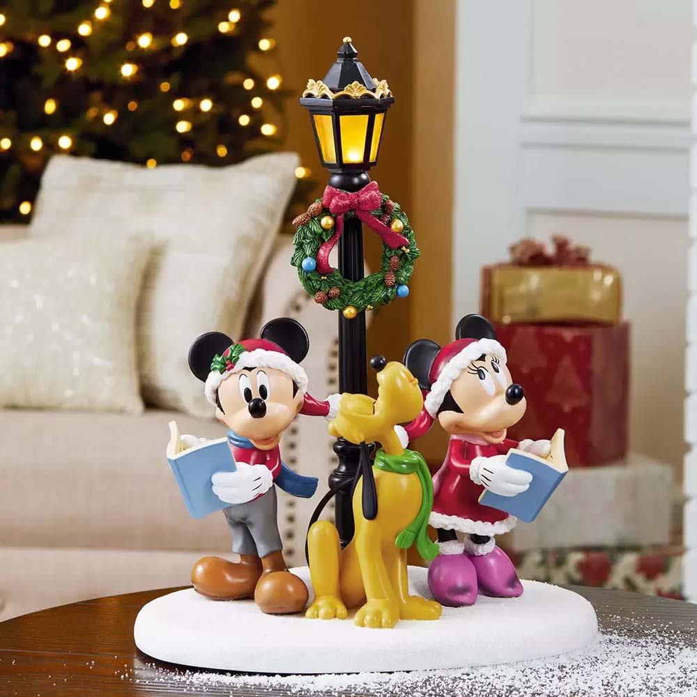 Disney 1486471 Christmas Caroler Table Top Light with Sound
