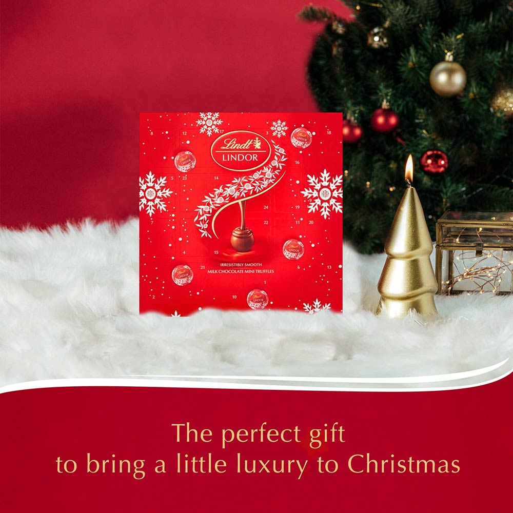 Lindt Milk Chocolate Truffles Advent Calender