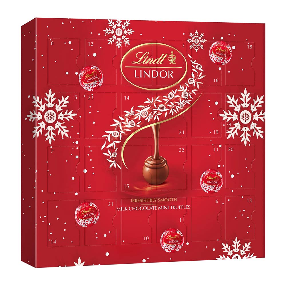 Lindt Milk Chocolate Truffles Advent Calender