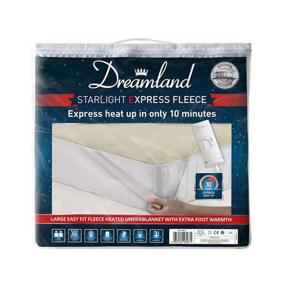 Dreamland 16567 Starlight Fleece Underblanket King
