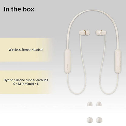 Sony WI-C100C Taupe Wireless In-Ear Headphones