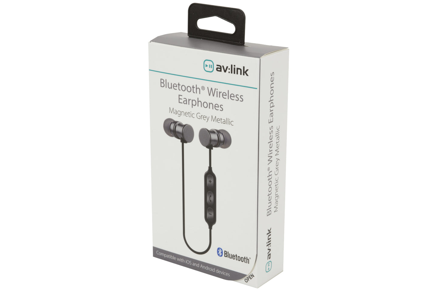 Avlink Magnetic Bluetooth Earphones Black