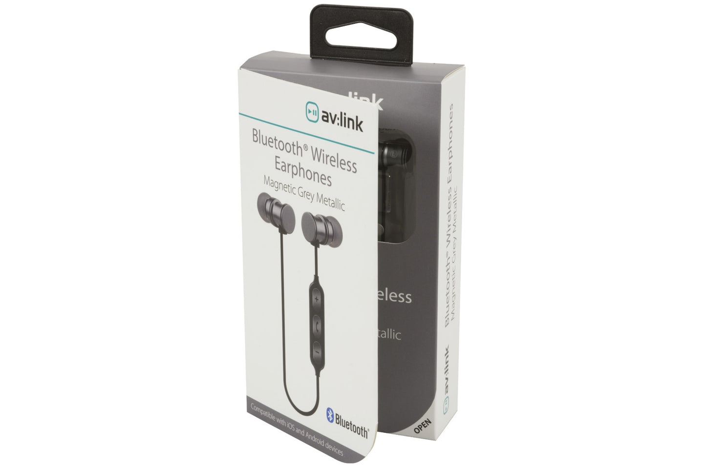 Avlink Magnetic Bluetooth Earphones Black
