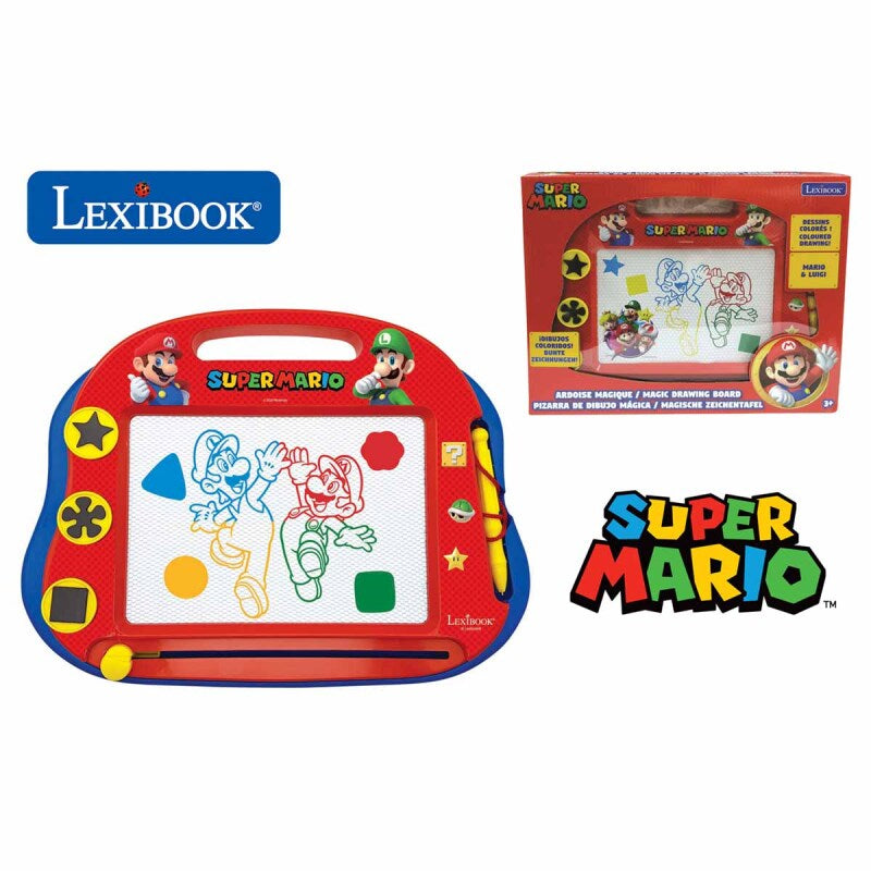 Lexibook Super Mario Magnetic Multicolor Drawing Board