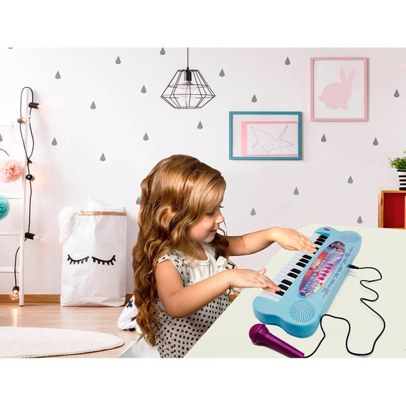 Lexibook Disney Frozen II Electronic Keyboard with Mic and Line-In Cable (32 keys)