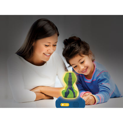 Lexibook 3D Dinosaur Childrens Clock with Night Light