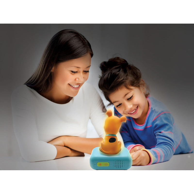 Lexibook 3D Scooby Doo Childrens Clock with Night Light